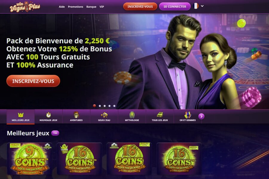 Win Vegas Plus Casino : Codes Promo Incontournables